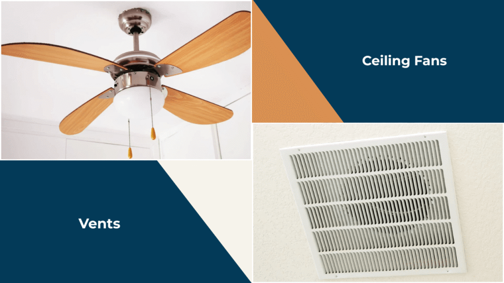 Ceiling Fans & Vents