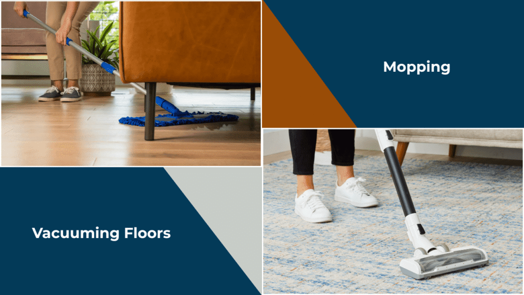Mopping & Vacuuming Floors